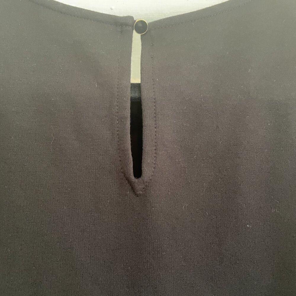 J.Crew Puff-Sleeve Ponte Top | Black| X-Small | NWOT - Picture 3 of 6